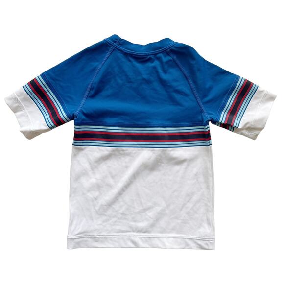 Hanna Andersson Striped Rash Guard Shirt - Picture 2 of 3